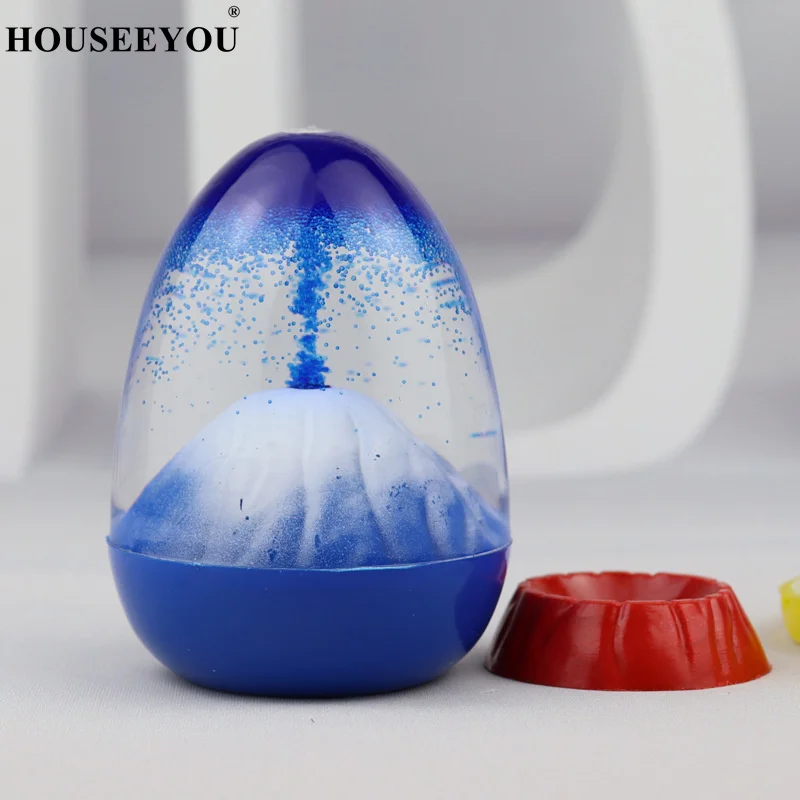 Movement Liquid Hourglass Creative Volcano Oil Sandglass Home Decor Craft Glass Ornaments Sand Timer Christmas Valentine Gifts