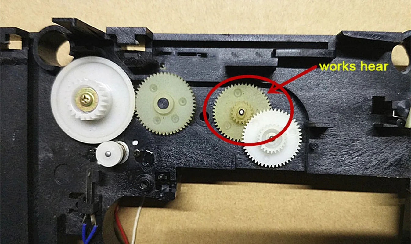 Disc Inlet and Outlet Gear Laser Head Stepper Gear for AVM CD2 CD Player CEC2100 CEC3100 CEC891 CEC