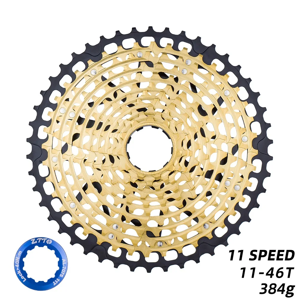 

Bicycle 11 Speed Cassette MTB 11-46T ULT HG Hub Full Steel Mountain Bike 11v Freewheel K7 Sprocket For NX M8000 GX XX1 gx m9000