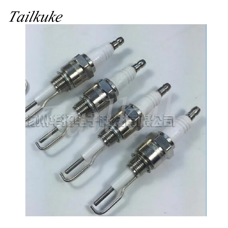 1 Piece 1/4 Screw Flame Detector M14 * 1.25 Boiler Burner Natural Gas Bipolar Ignition Probe Ignition Rod