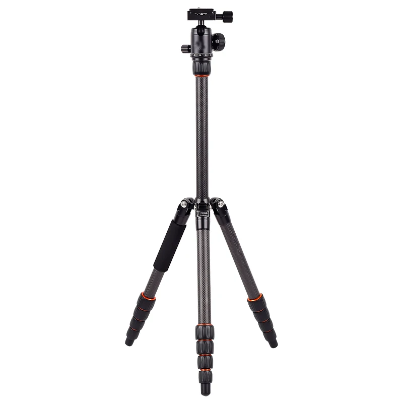 SZZLMASON 225C Professional Photography Travel Tripod Carbon Fiber Tripod Monopod for DSLR Camera w 360 Degree Panorama Ballhead