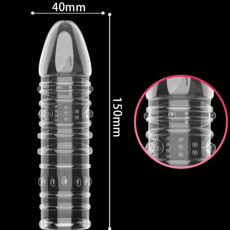 Sex Toys for Men Penise Enlargement Wolf Teeth Set Penis Set Crystal Suite Male Extended Delay Pointed Clitoris Massager Factory