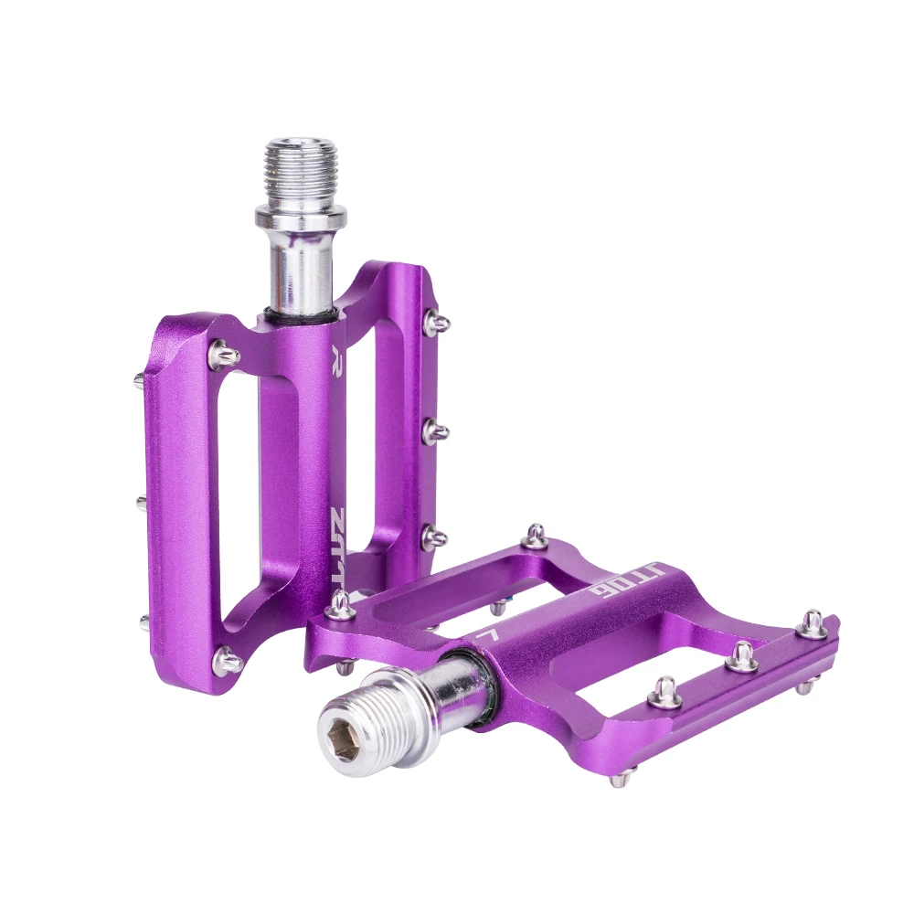 Ztto Rennrad ultraleichte flache Pedal Aluminium legierung Fahrrad lager rutsch feste Falt pedale Radfahren jt06