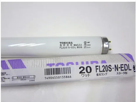 

Original Toshiba FL20S.N-EDL Color Evaluation Lamp Day White To Color Lamp High Color Rendering Lamp