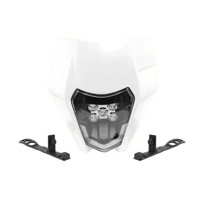 DREAMIZER Phare LED 6000K Pour Moto - Phares Avant Avec DRL Compatible EXC SXF XC SX XCW 125-530 2018-2023