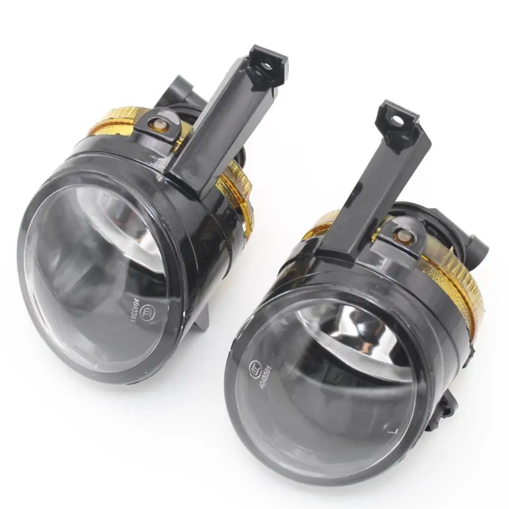 2pcs Car Fog Light For VW Tiguan 2007 2008 2009 2010 2011 Car-styling Front Halogen Fog Lamp Fog Light With bulbs