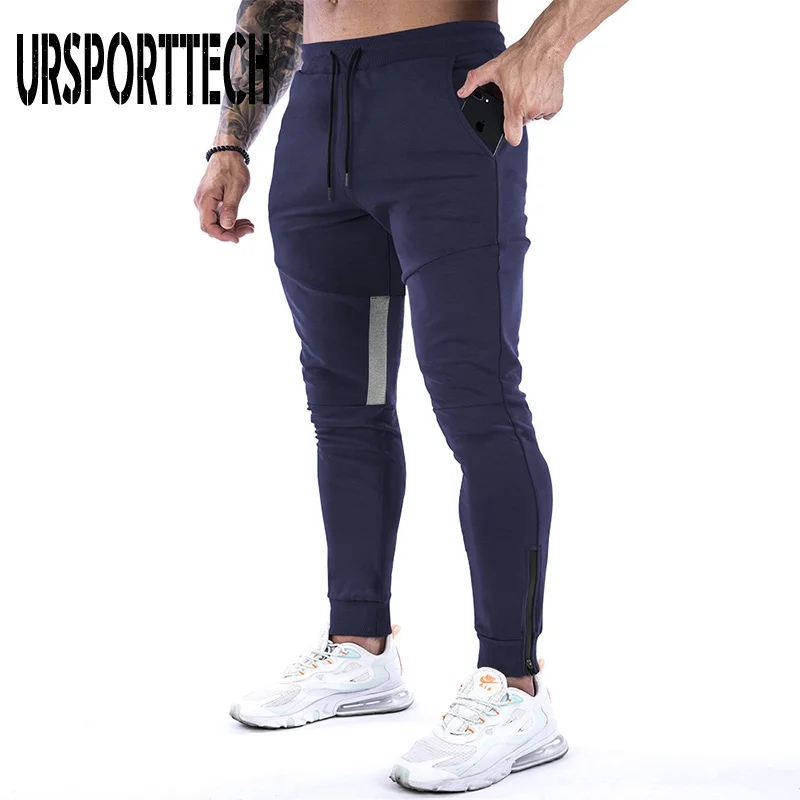 Streetwear joggers calças de moletom dos homens estudante casual calças de lápis trackpants correndo elástico na cintura harem pant homem menino