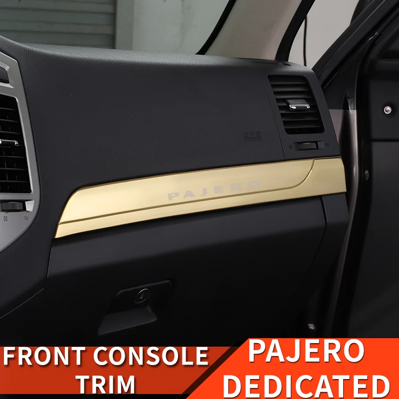 Mitsubishi Pajero accessories v87v93v95v97v98 Center Console Trim Covers Pajero io Full Pinin Montero Modification Decoration