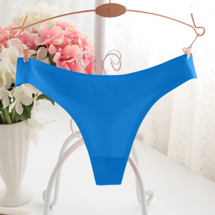 Ropa interior Sexy para mujer, bragas de encaje, tangas transparentes súper delgadas huecas, talla grande, 1 unids/lote dzk07, novedad de 2017