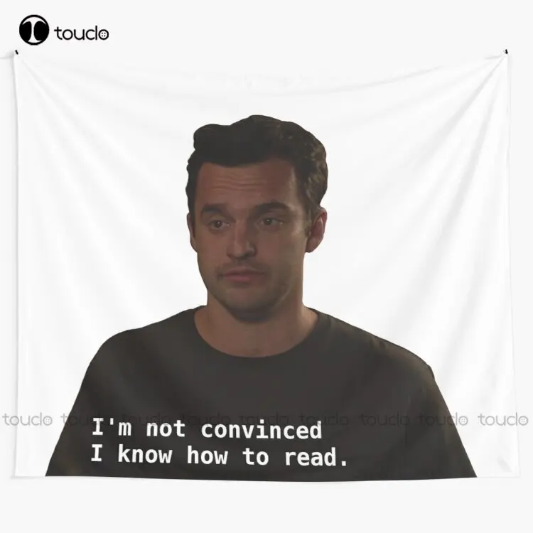 

Nick Miller Tapestry Tapestry Wall Hanging For Living Room Bedroom Dorm Room Home Decor Printed Tapestry Hanging Wall