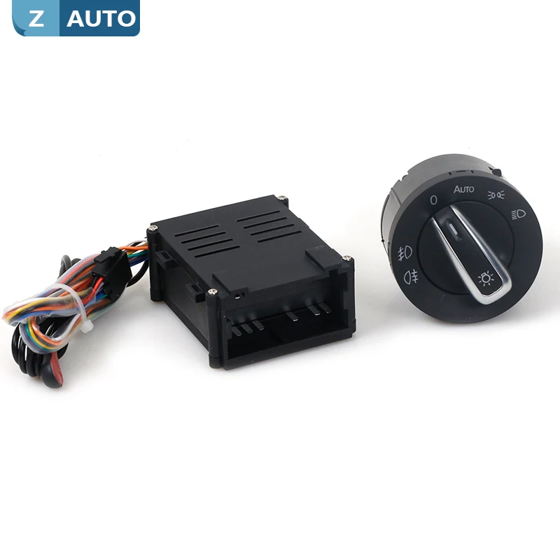 Car Auto Headlight Sensor HeadLamp Switch + Control Module For VW Transporter Multivan caravelle 3BD941531A 1C0941531A