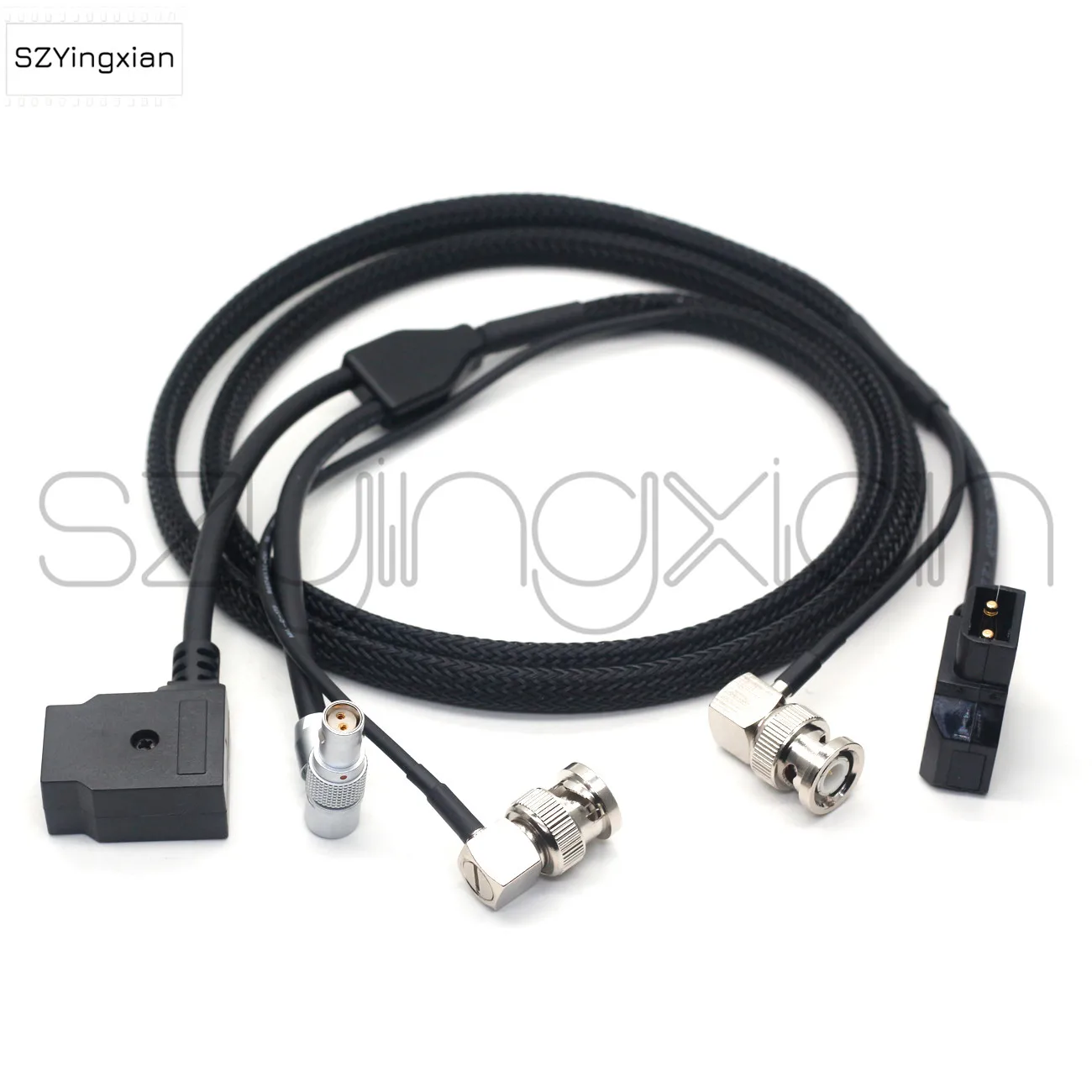 RED Komodo Camera Power Cable 2-Pin Female SDI Video Cable+P-tap Female