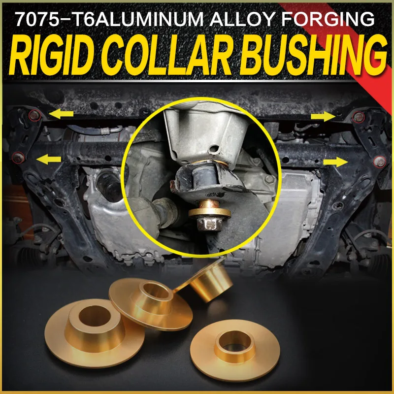 Subframe Rear Axle Rigid Collar Bushing For BMW F20 F22 F30/F31/F34 F32/F33/F36 G20/G21/G28 Octavia Enhancing control stability