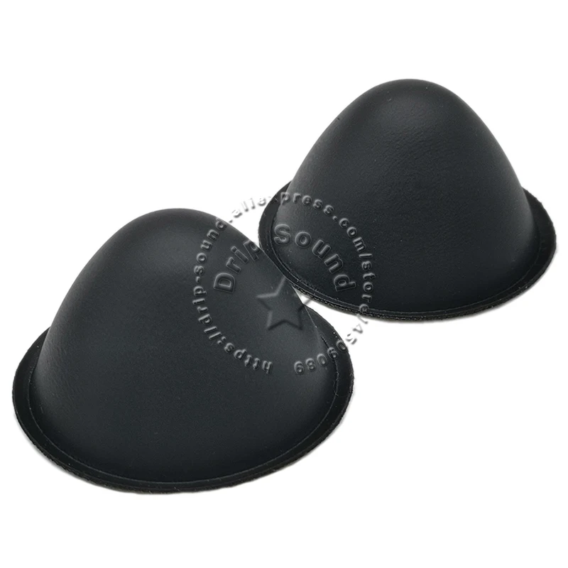 2pcs 35mm Speaker PP Glue Dome Dust Cap Bass Subwoofer Plastic Cloth Composite Bullet Head Cover