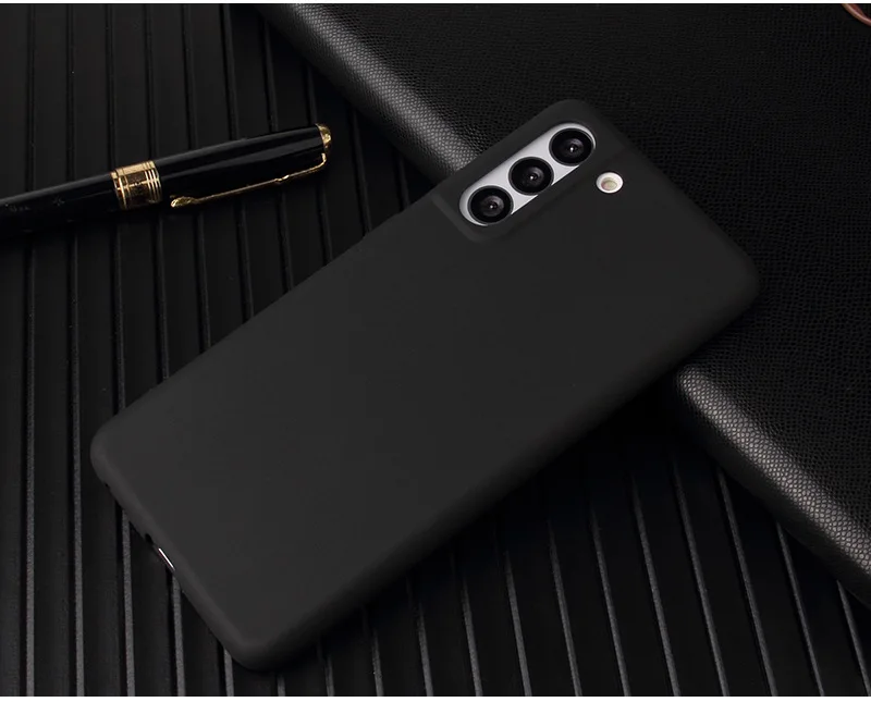 Candy Matte Silikon Telefon Fall Für Samsung Galaxy S21 S22 S23 FE S20 Ultra S7 S8 S9 S10 S10E Hinweis 8 9 10 Plus Abdeckung Fundas – Detail 6