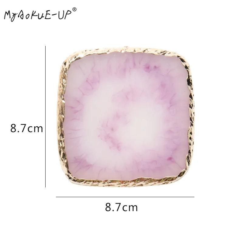 1 Pc Square Lashes Glue Holder False Eyelash Extension Stand Pallet Pad Resin Eyelashes Extension Women Makeup Tools