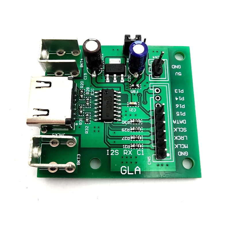 HDMI to IIS I2S DSD receiving board I2S OVER HDMI supports DSD signal reception model RX-C1 RX-C2 new version