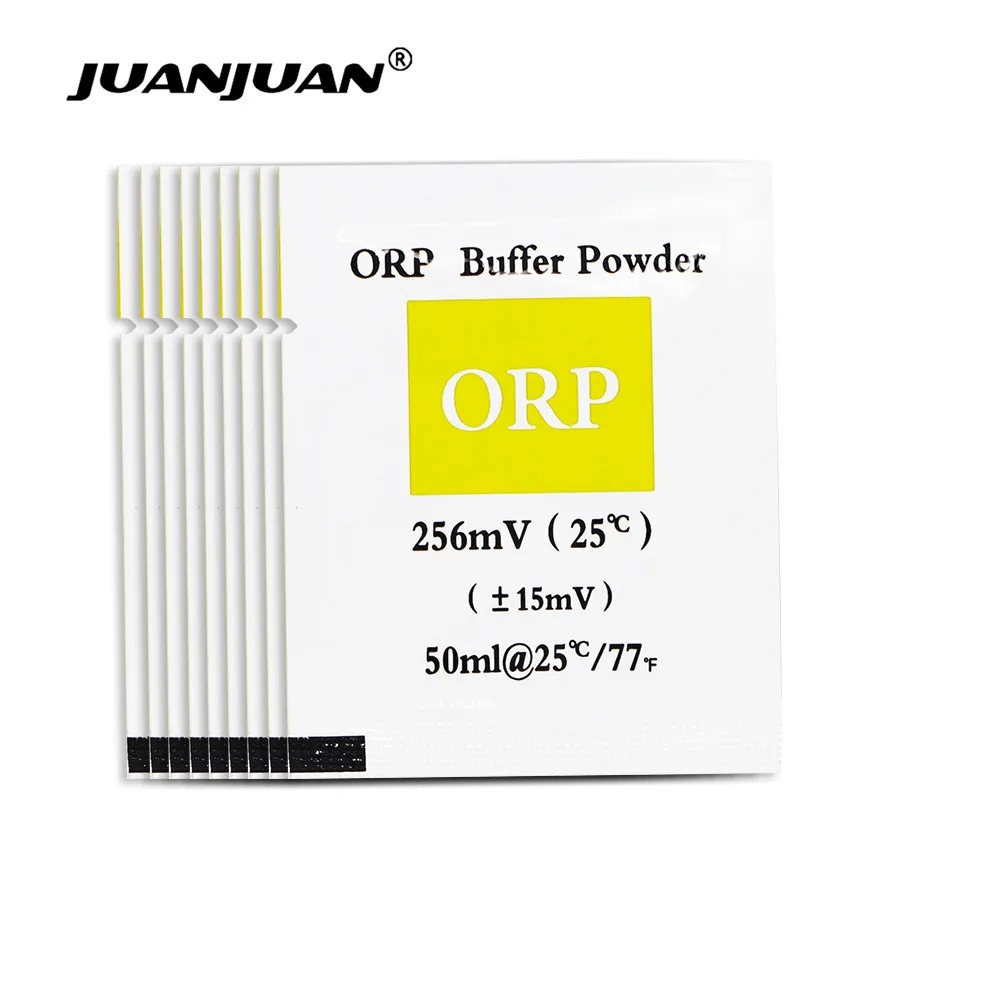 

5/10pcs ORP Calibration Buffer Powder 256mV Redox Potential Analyzer Test Pen Correction ORP Calibration Solution 30% off