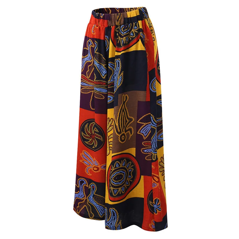 fashion african clothes dresses pant for women hip hop africa clothing dashiki wide leg pant casual joggers sweatpants 2024