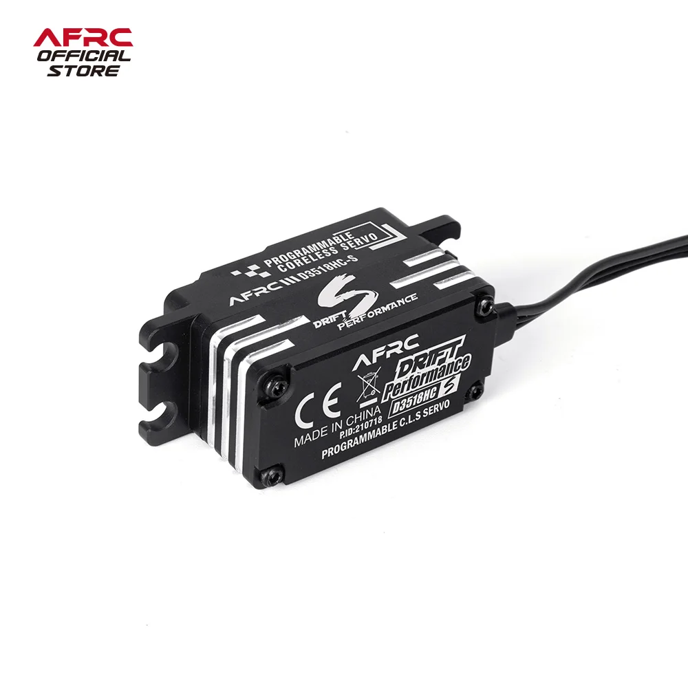 AFRC-D3518HC-S Low Profile Programmable Smart HV Coreless Servo For YOKOMO HSP 1/18,1/10,etc Drift RC Car DIY Assembly Upgrading