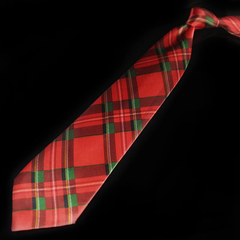Novelty Design Christmas Ties Red Good Quality Printed Necktie Halloween Christmas Tree Snowman Elk Tie For Men Christmas Gift