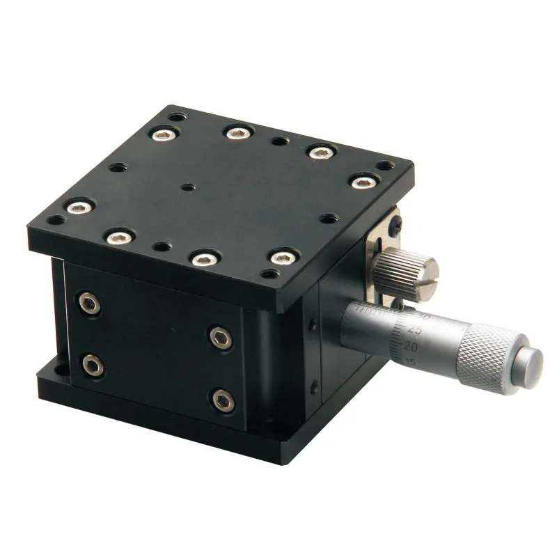 Precision Z-axis LZ40 90*90mm Displacement Lifting Platform fine-tuning Optical Laboratory Equipment