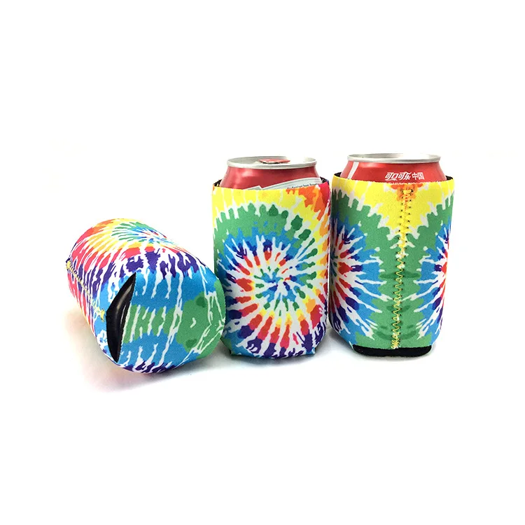 

Promotional Sublimation Beer Can Holder Printed Neoprene Can cooler Insulated Stubby Holder