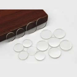 10-20pcs 10-40mm Soft PVC Glass Table Bumpers Anti Slip Pads Non Adhesive Multiple Size Rubber Pads for Glass Table Top Spacer