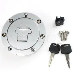 Fuel Gas Tank Cap Cover Lock W/Key Fit For NSR250 RVF 400 VFR 800 VT1000 ST1300