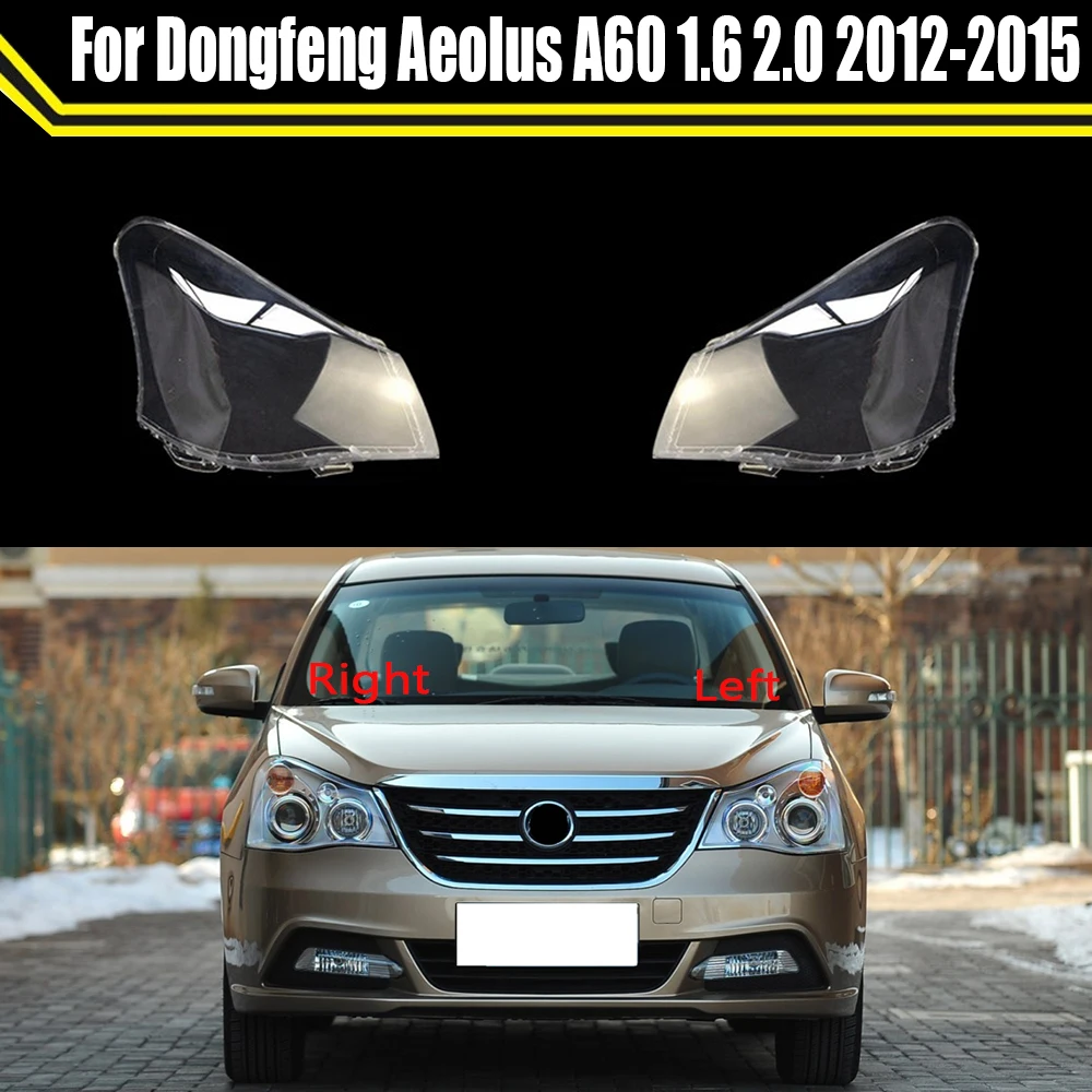 

Auto Head Lamp Light Case For Dongfeng Aeolus A60 1.6 2.0 2012-2015 Headlight Lens Cover Lampshade Lampcover Caps Headlamp Shell