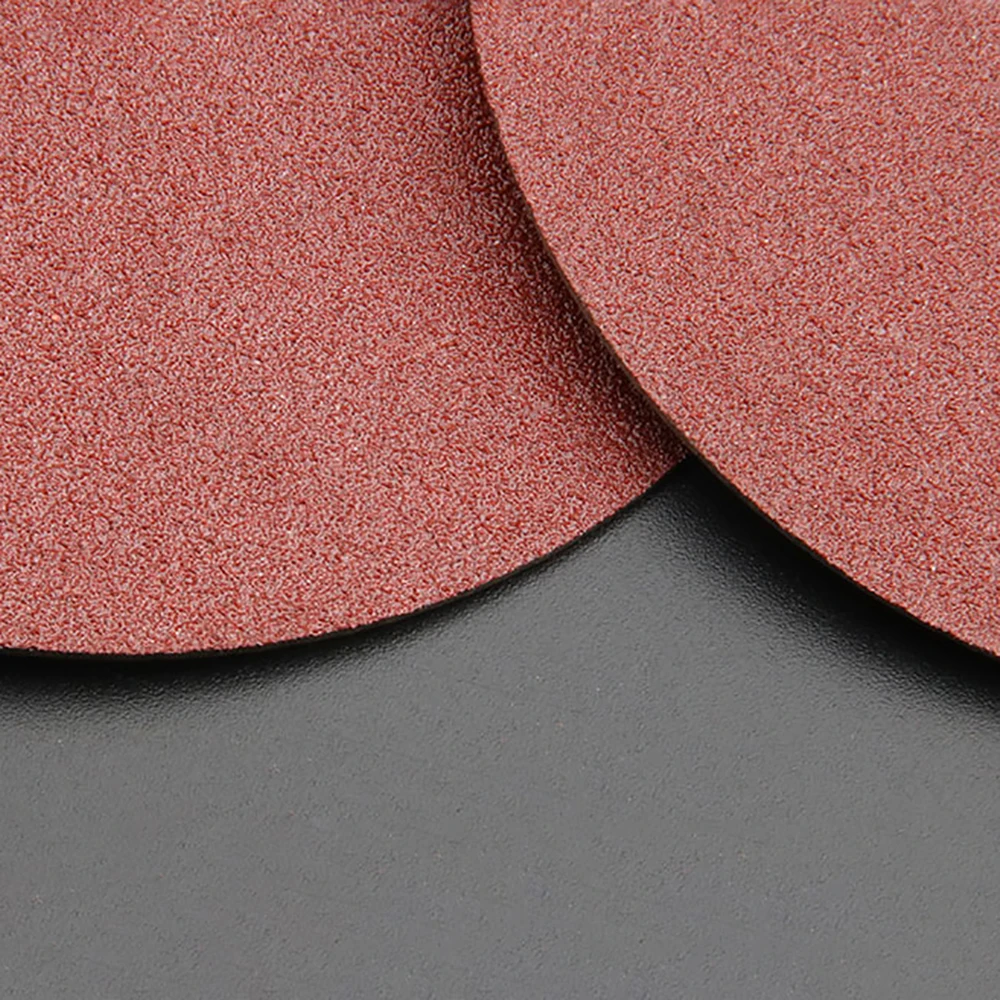 10PCS 100mm 125mm Fiber Sandpaper Abrasive Sanding Disc 24/36/40/50/60/80/100/120 Grit Hole DO 16mm for  Angle Grinder