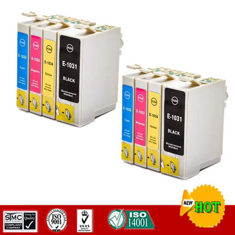 Compatible ink cartridge for Epson T1031 T1031 - T1034 Suit For Epson Stylus T40W TX550W TX600FW etc.