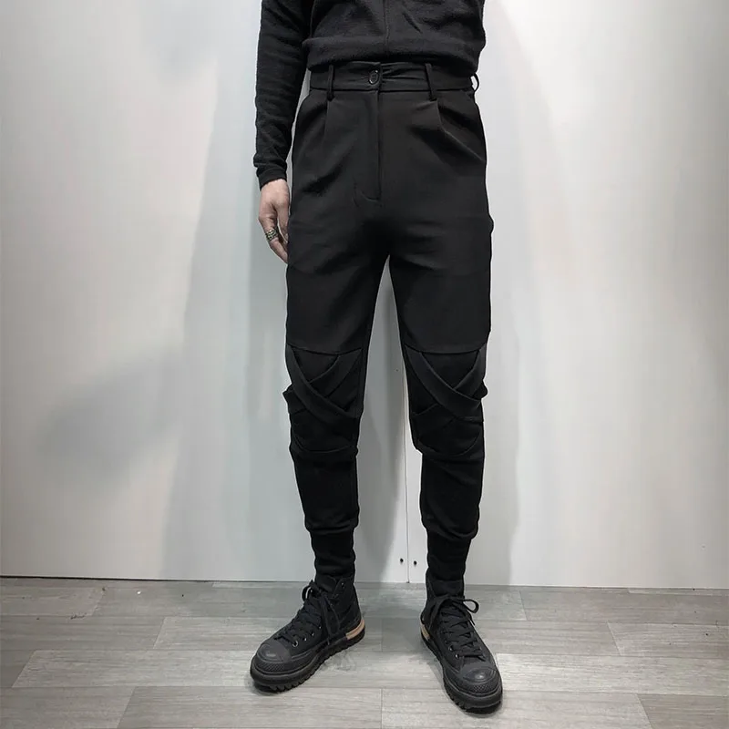 New Fashion Products Men's Leisure Joker Pants Leggings Pants Splicing Large Spring And Summer Style Contracted Wind