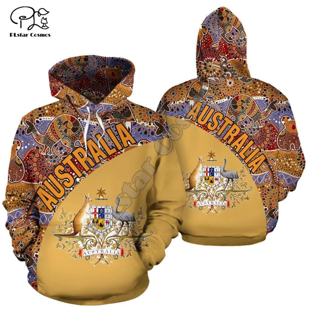 

Newest NewFashion Aboriginal Australia Kangaroo Country Tribe Retro Tracksuit 3DPrint Harajuku Casual Funny Hoodies Men/Women 22