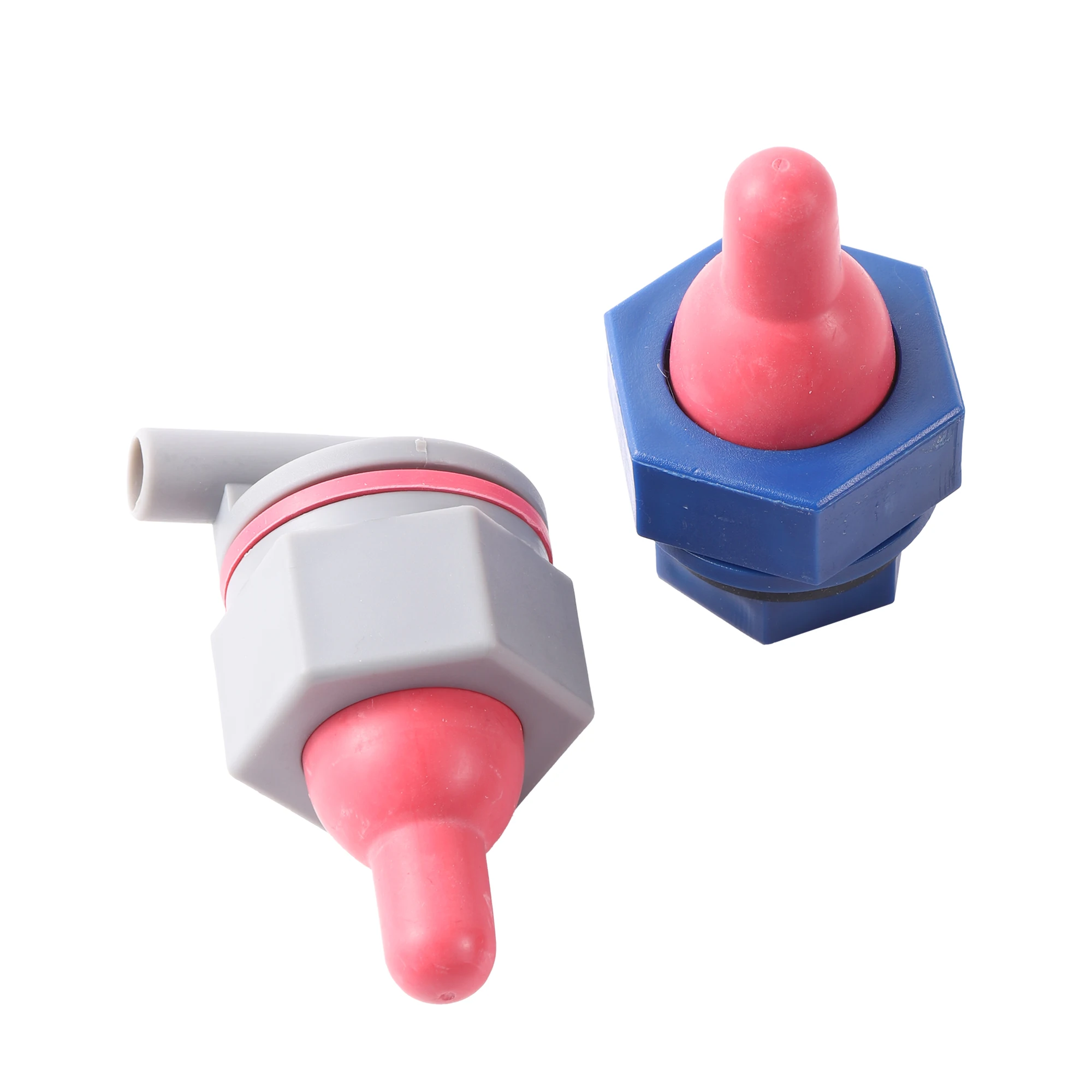 Tétines Allaitement Animaux 10 Pièces – Tétines Souples Veau Agneau Chèvre Porcelet, Valve Anti-Colique Pour Biberon, Rouge/Jaune
