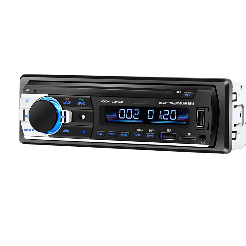 1 DIN car radio car audio FM Bluetooth MP3 audio player Bluetooth mobile handsfree USB / SD car stereo radio instrument panel au