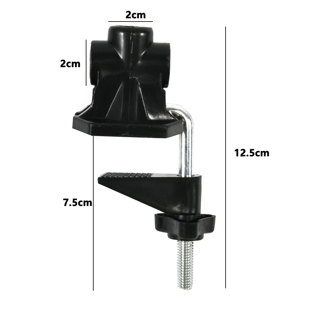 Hardware Bracket Clamp Accessories DIY Fixed Metal Desk Lamp Clip Fittings Screw Camera Flash Holder Fit for Mic Clamps