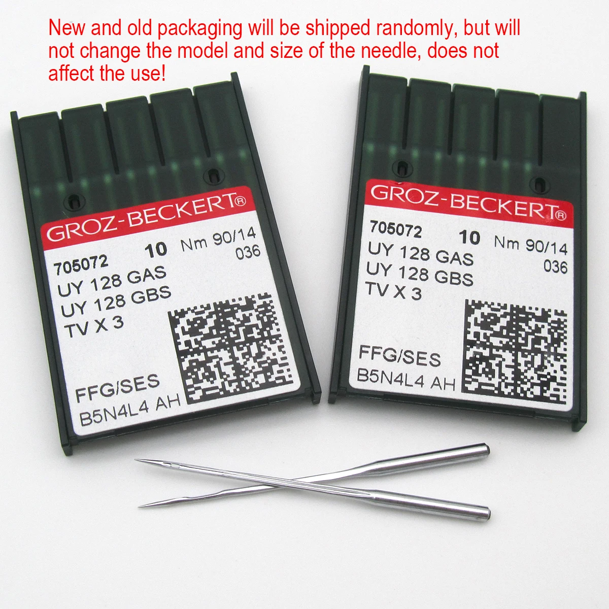 

20PCS Groz-Beckert UYX128GAS Coverstitch Needle Compatible with Brother Juki Yamato Pegasus