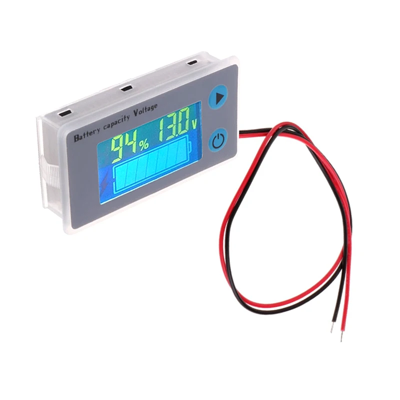 10-100V Universal Battery Capacity Voltmeter Tester LCD Car Lead-acid Indicator Digital Voltmeter Voltage Tester Monitor