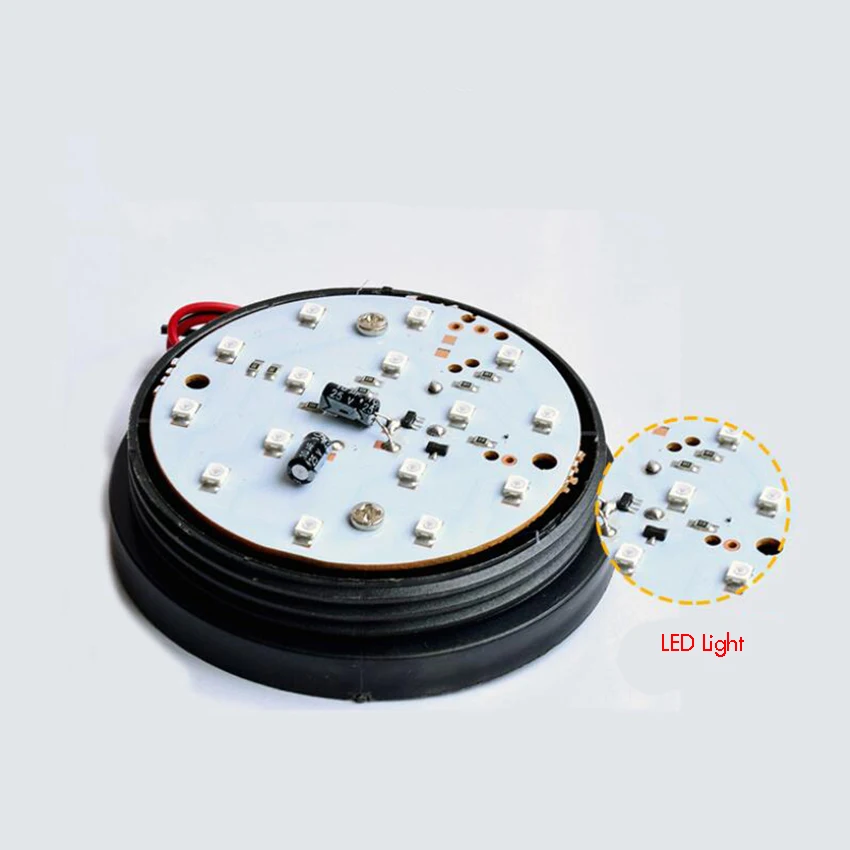 Đèn LED Đỏ 12V An Ninh Báo Động Nhấp Nháy Đèn Với Ốc Vít Căn Cứ Tự Dán Chống Thấm Nước Đèn Báo Cho Nhà hệ Thống