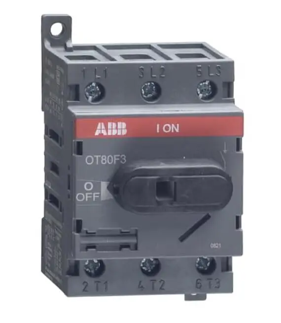 

OT80F3 0T80F3 OT8OF3 10136393 3P | 80A OT(16-160A) series isolator switch 1SCA105798R1001