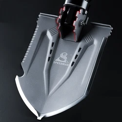 Multifunctional Tactical Camping Shovel, Portable Spade, Outdoor Survival Folding Shovel, Hunting Tool