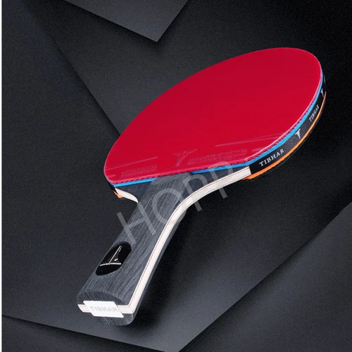 Imagen 2 del producto Raqueta de tenis de mesa TIBHAR, 6/7/8/9 estrellas, goma adhesiva, espinillas, profesional, alta calidad, Original, raqueta TIBHAR, bate de Ping Pong
