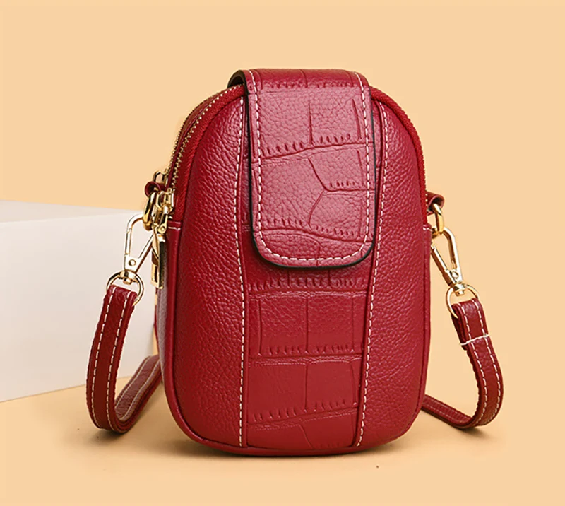 Pu Leder Damen Cross body Messenger Taschen Bolsa Frauen Handtasche Bolsos Klappe Vintage kleine Umhängetaschen Telefon Geldbörse – Detail 16