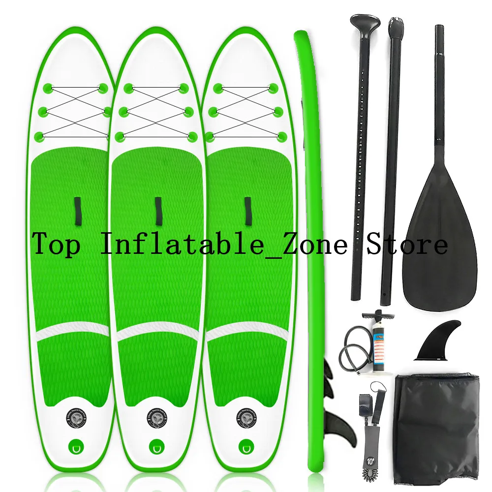 

Inflatable Surfing Board Floor Promotion ! 305*76*15cm Or Customized Paddle Board For Sea/Lake Floating Fishing Boat Cheap