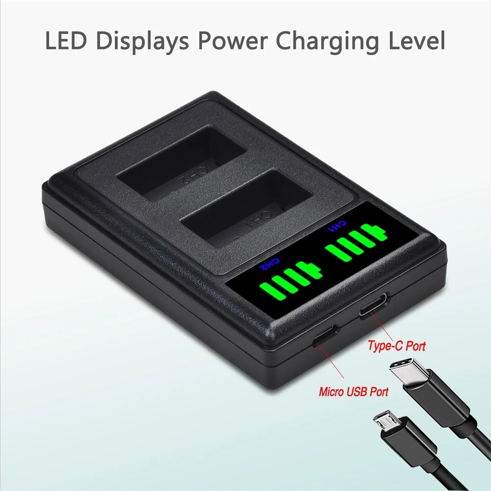 EN-EL20a EN-EL20 بطارية/شاحن لنيكون Coolpix P1000 P950 1 J1 J2 J3 DL24-500 Blackmagic جيب سينما كاميرا