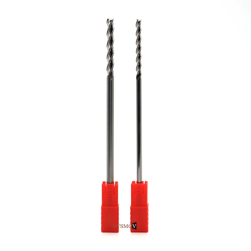 HRC60Milling Cutter Alloy Coating Tungsten Steel Tool Aluminum Cnc Maching 3 Blade Endmills Top Milling Cutter Wood Milling Cut
