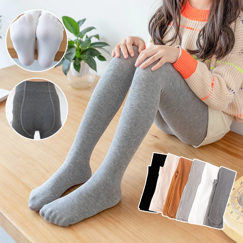 spring/autumn baby girls High-density tights anti-pilling striped child kids pantyhose dance warmer tights for toddler girls