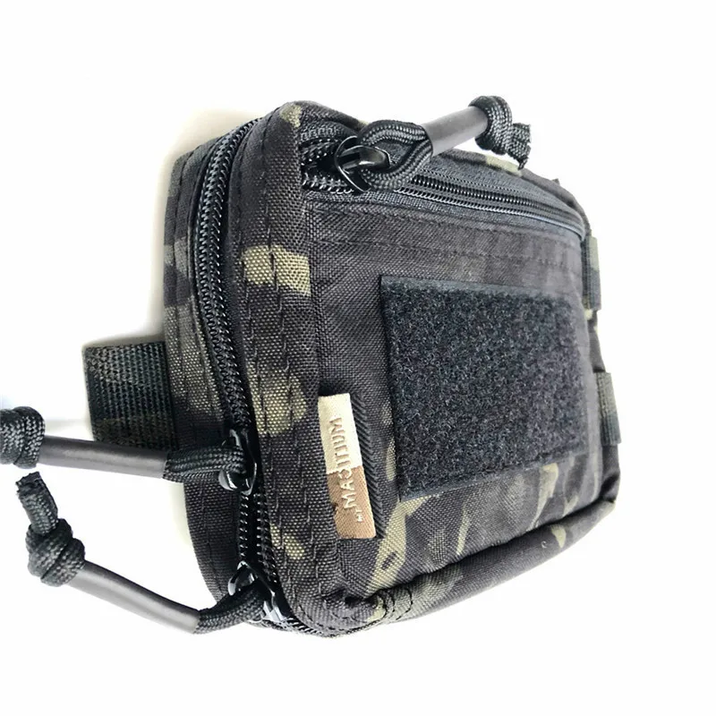 FMA Plug-in Debris Waist Bag Molle Pouch Tactical Hunting Airsoft Tools Bag Multicam Black Backpack