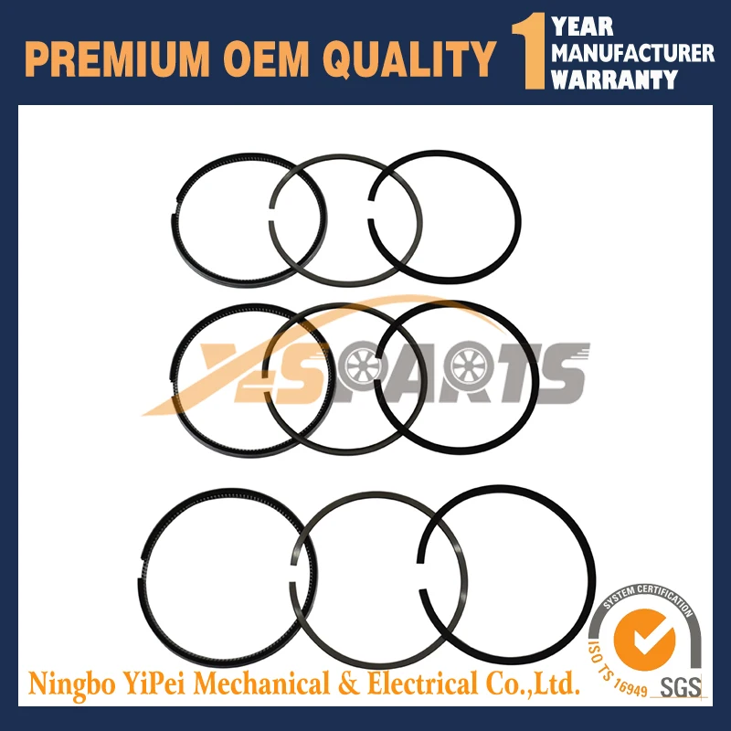 

3 set Piston Ring STD 83mm for KUBOTA D1503